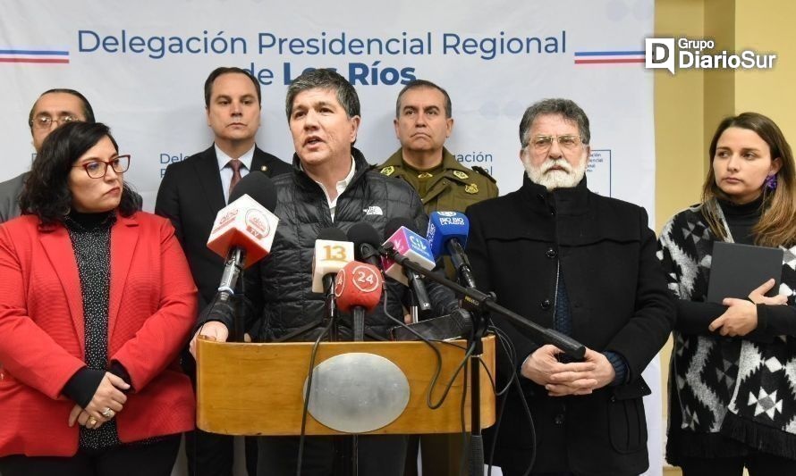Subsecretario Monsalve descarta el estado de excepción para la Región de Los Ríos