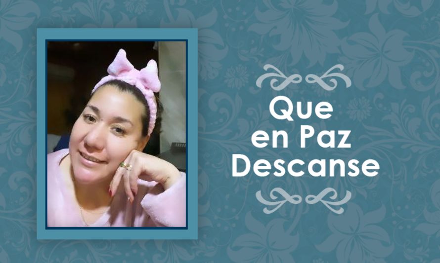 Falleció Josefina de la Paz Gutierrez Bejar  (Q.E.P.D)