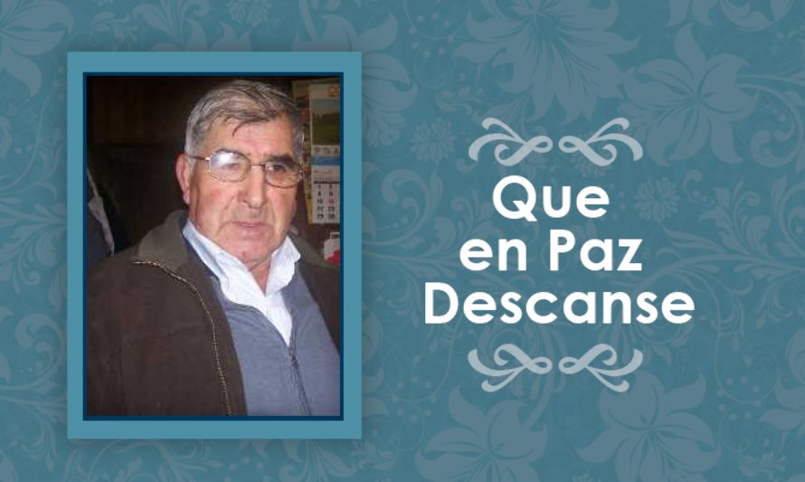 Falleció Alonso Martinez Negron  (Q.E.P.D)