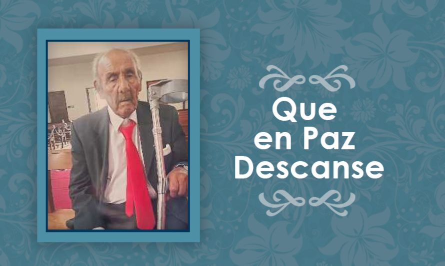 Falleció Manuel Jesús Vivanco Quiroz  (Q.E.P.D)