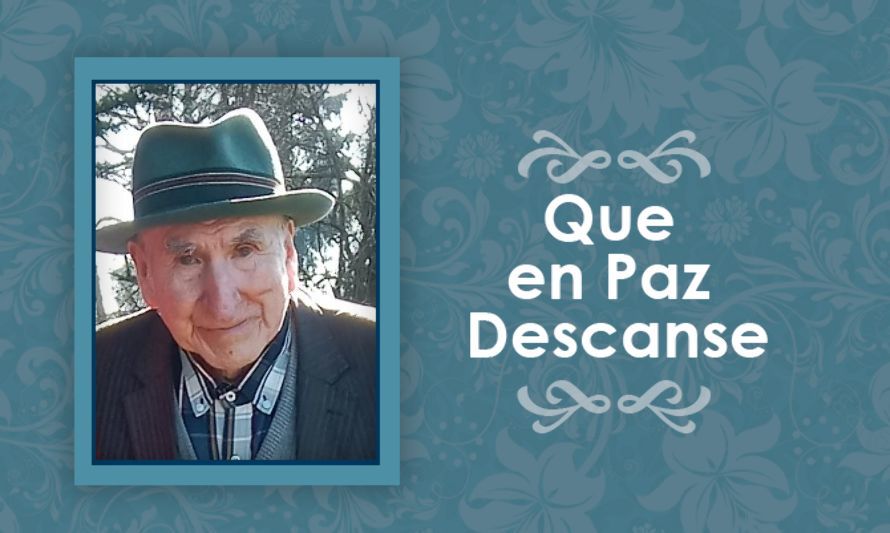 Falleció Oscar Araneda Solís  (Q.E.P.D)