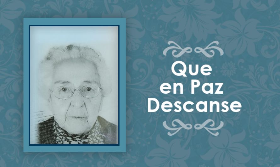 Falleció Mariela del Carmen Flores Henríquez  (Q.E.P.D)