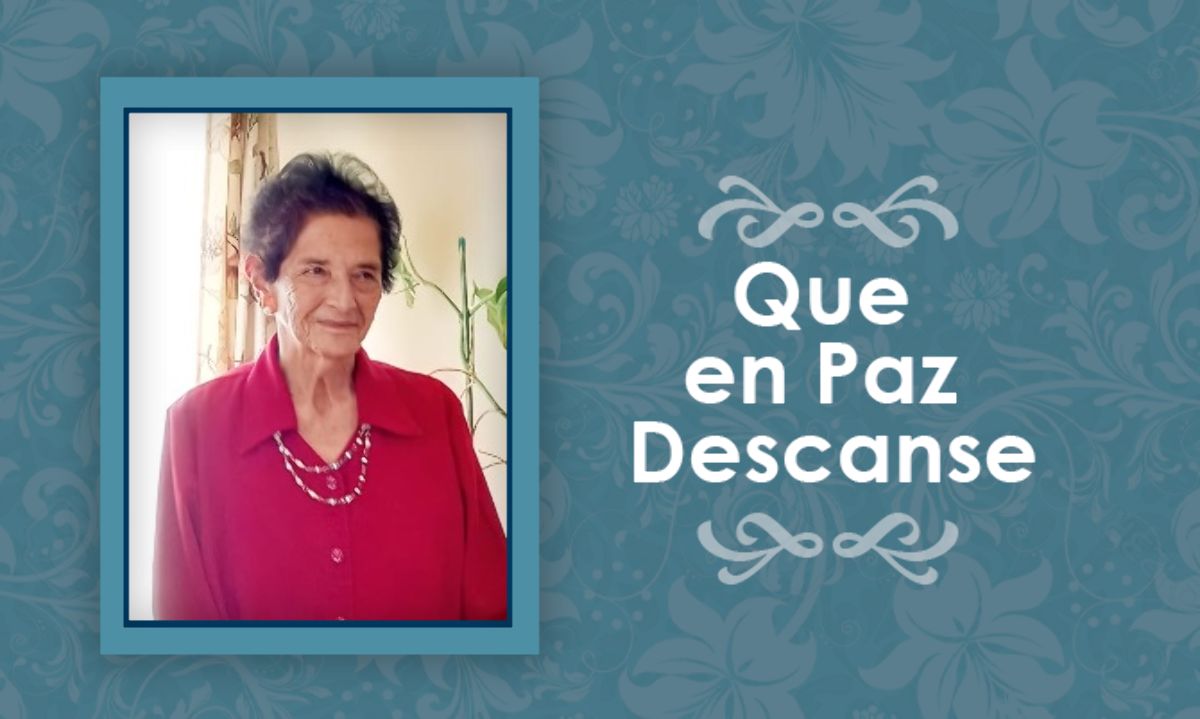 Falleció Gladys Ríos Chacón  (Q.E.P.D)