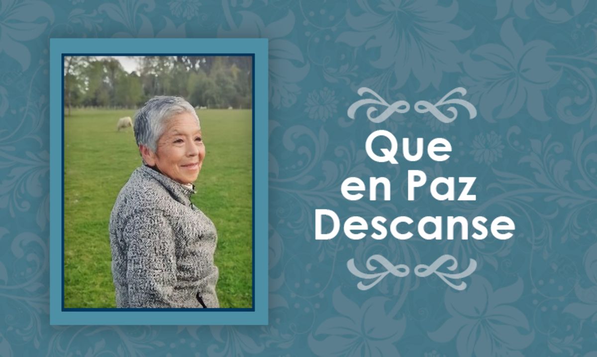 Falleció María Irma Gallegos Gutiérrez  (Q.E.P.D)