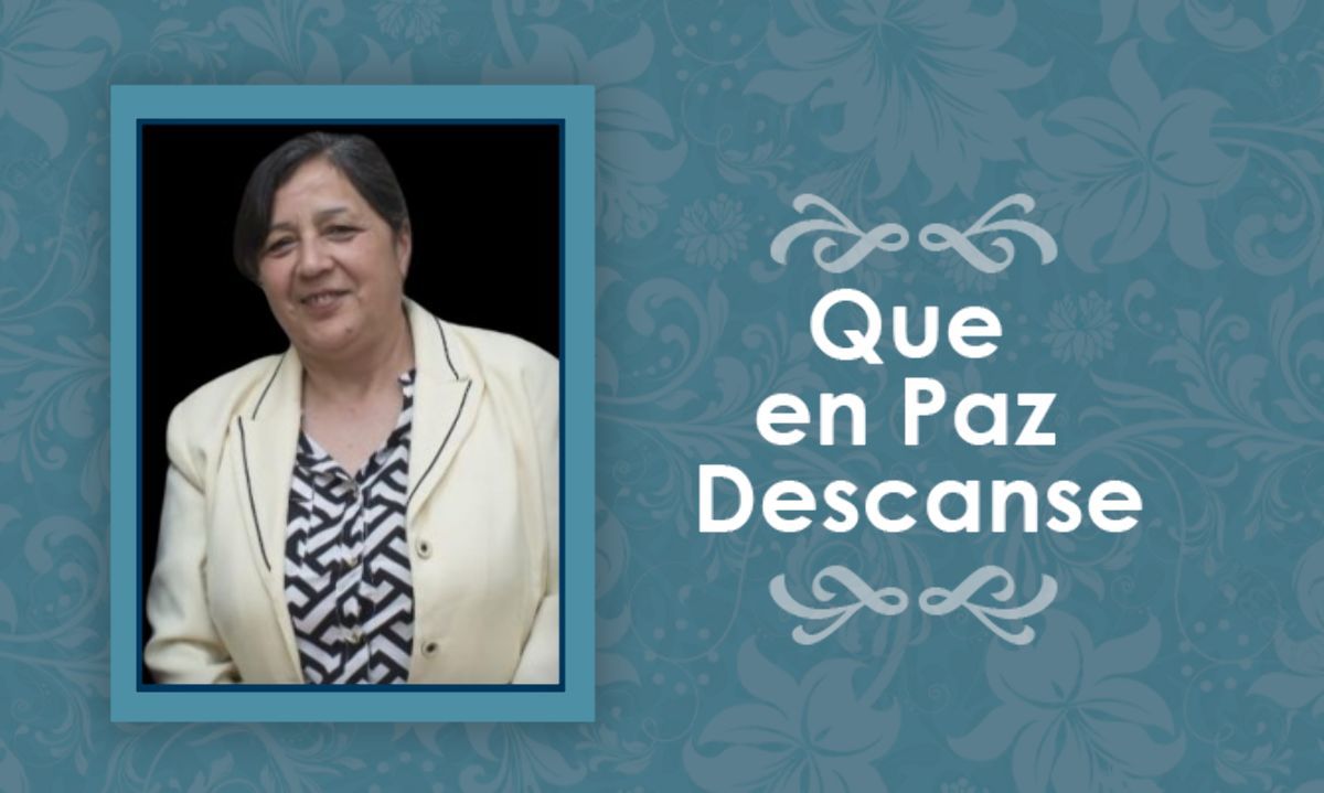 Falleció Ruth María Patiño Moreno  (Q.E.P.D)