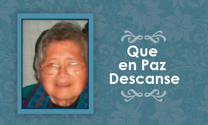 [Defunción] Falleció Esmera Paillacheo Gallegos Q.E.P.D