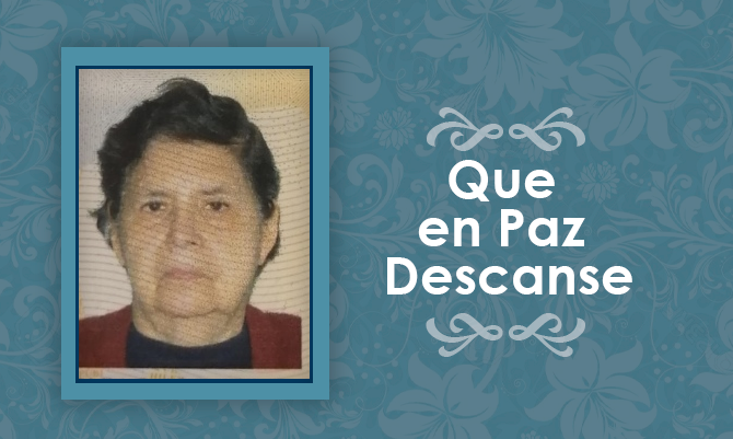 Falleció María Aída Torres Godoy (Q.E.P.D) 
