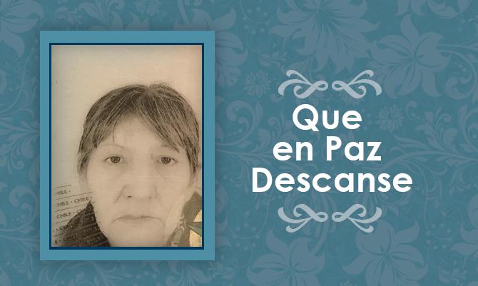 Falleció Doris del Carmen Cadagan Guerra (Q.E.P.D)