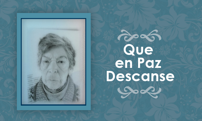 Falleció Julia Elsa Ojeda Díaz  (Q.E.P.D)