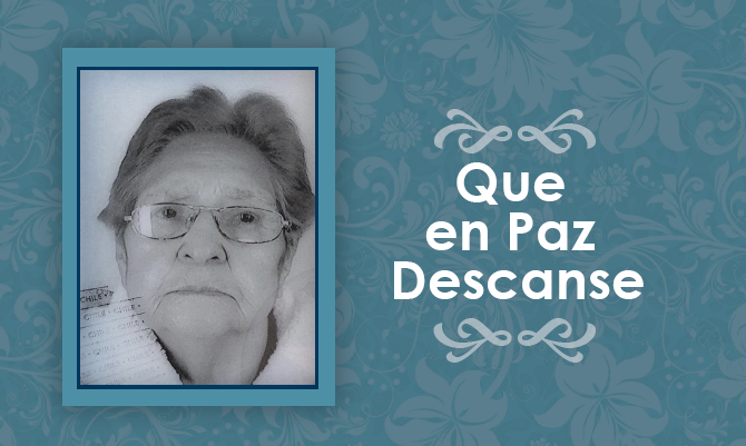 Falleció Raquela Morales Gallegos  (Q.E.P.D)