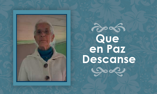 Falleció Yolanda Loaiza Del Canto  (Q.E.P.D)