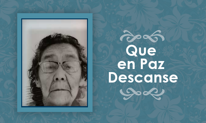 Falleció Edita Molina Huequelef  (Q.E.P.D)