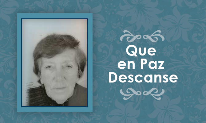 Falleció Francisca Isabel Avilés Delgado (Q.E.P.D) 