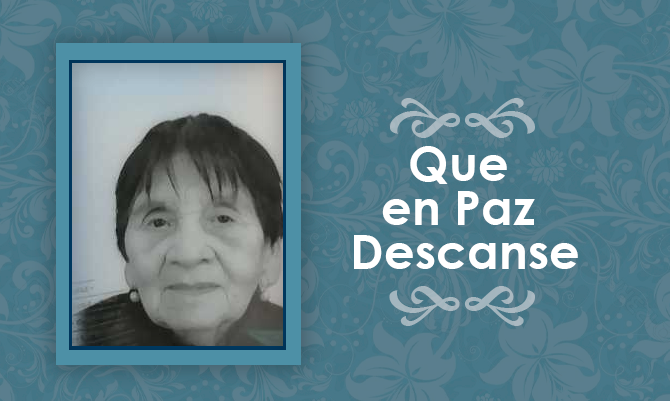 Falleció María Felicinda Cayún Naipán  (Q.E.P.D)