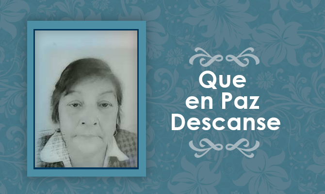 Falleció María Erica Ojeda Naiman  (Q.E.P.D)