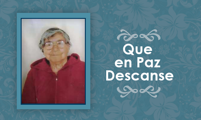 Falleció Safira Aucal Aguilar  (Q.E.P.D)